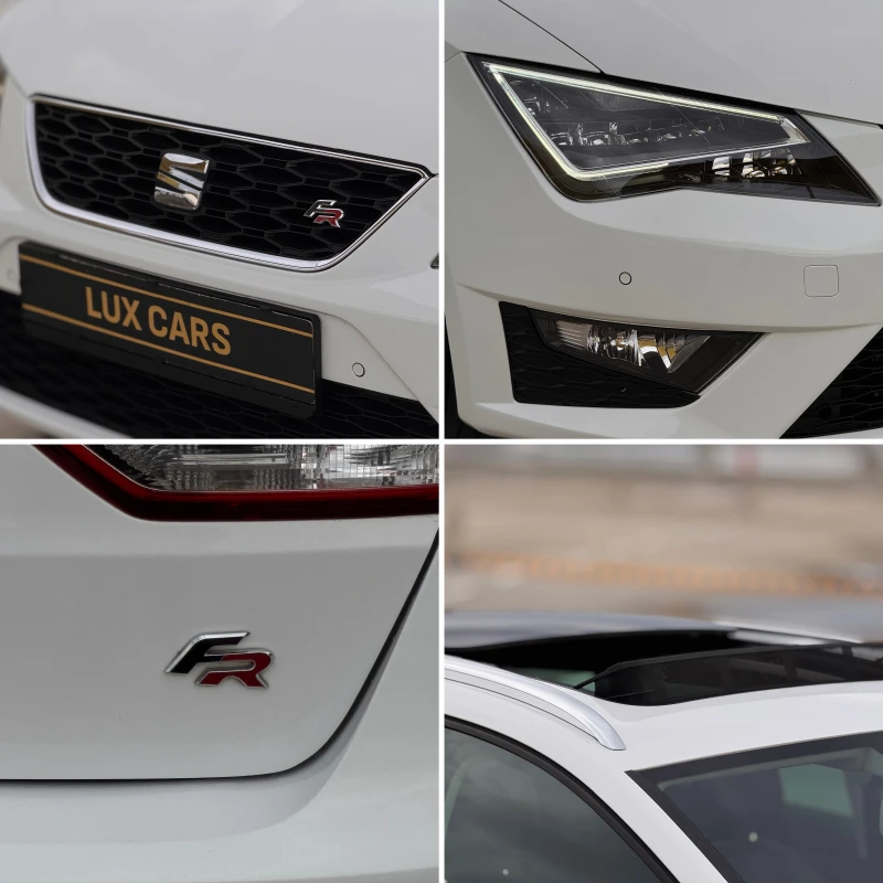 Seat Leon - FR-Matrix-Panorama-ACC-Lane ass-Navi-Ambient -, снимка 14 - Автомобили и джипове - 52473092