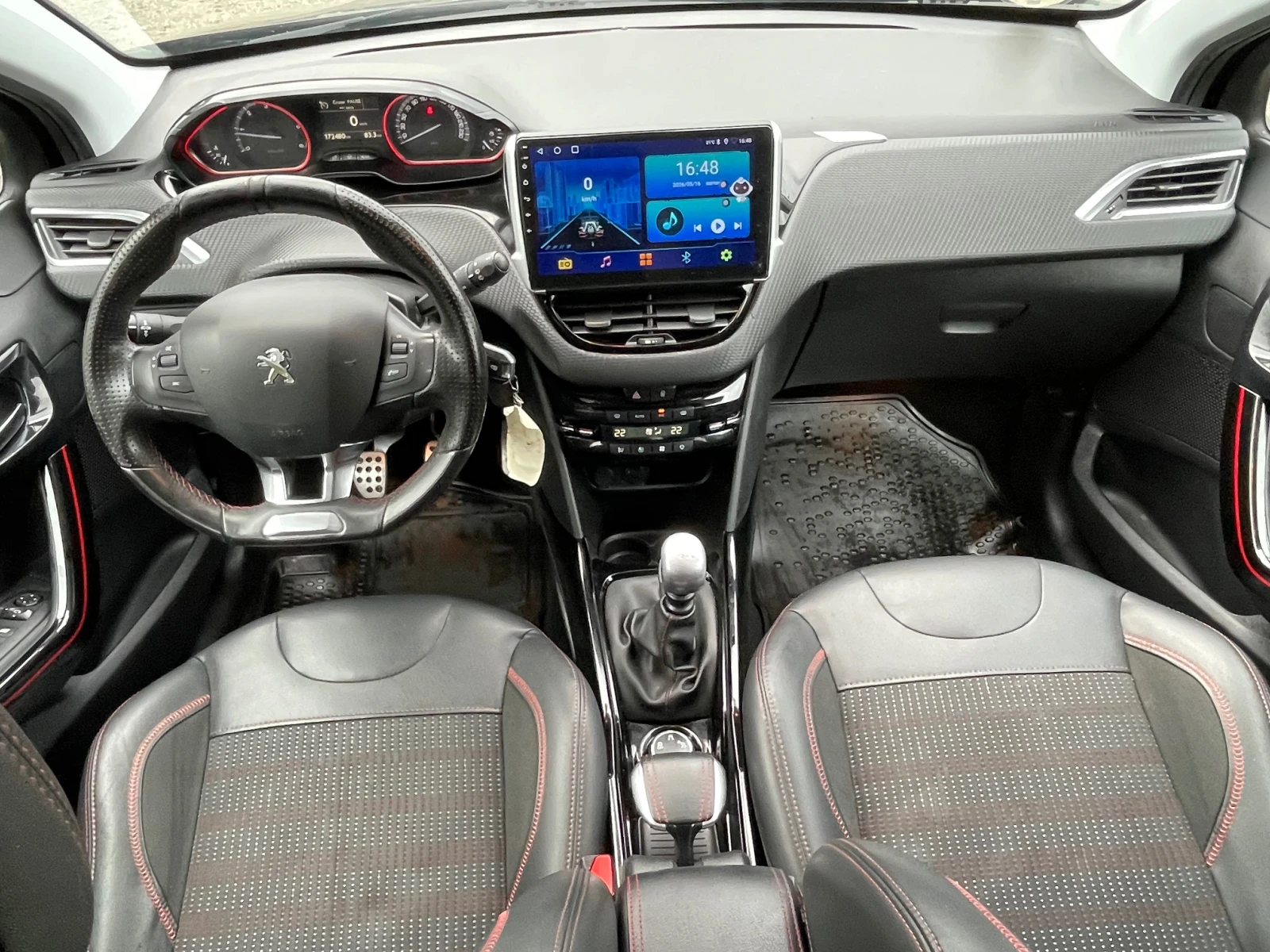 Peugeot 2008 GT-line Facelift 1.6HDi 120к.с 6-Speed EURO 6, снимка 12 - Автомобили и джипове - 54575685