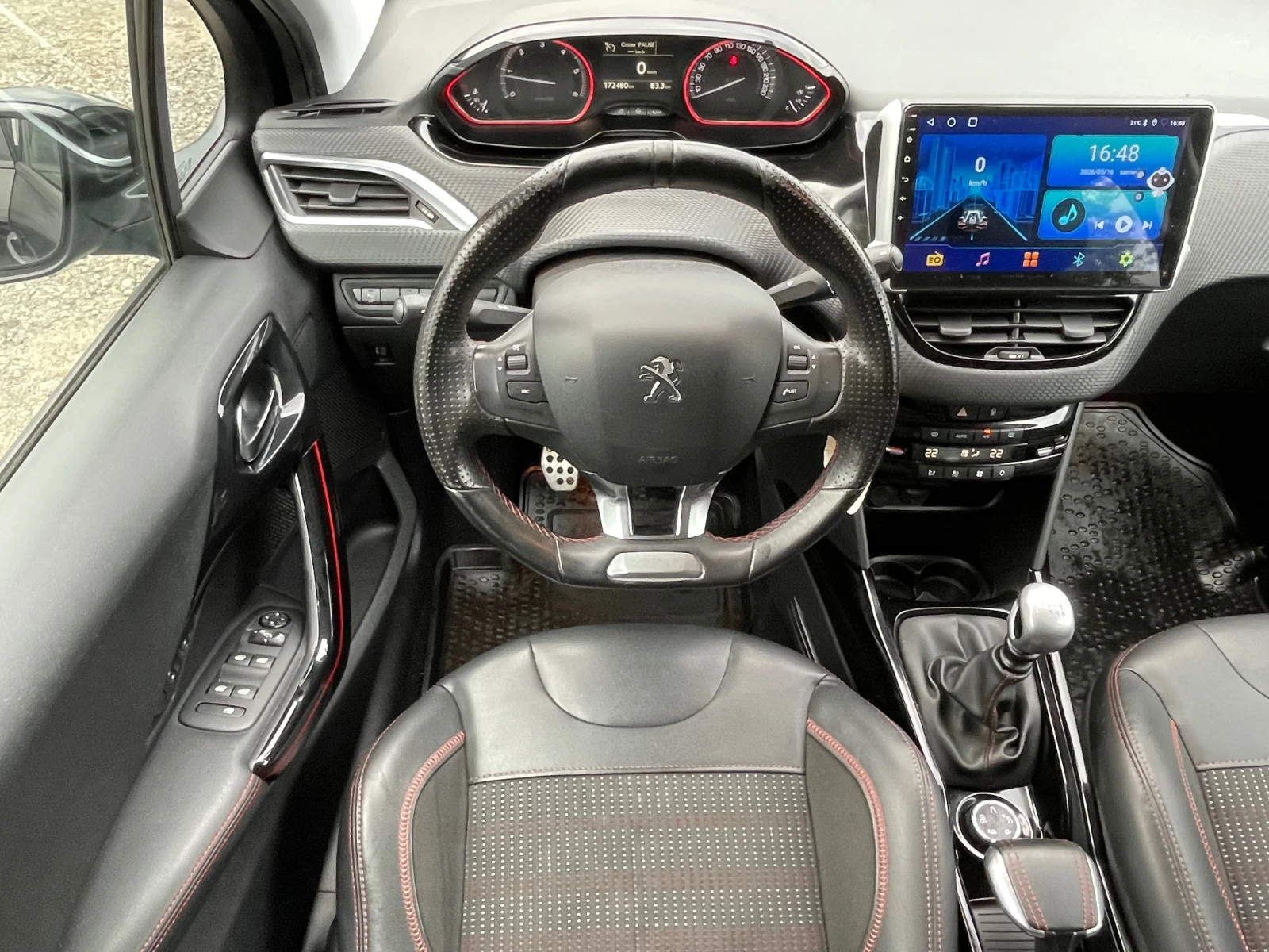 Peugeot 2008 GT-line Facelift 1.6HDi 120к.с 6-Speed EURO 6, снимка 11 - Автомобили и джипове - 54575685