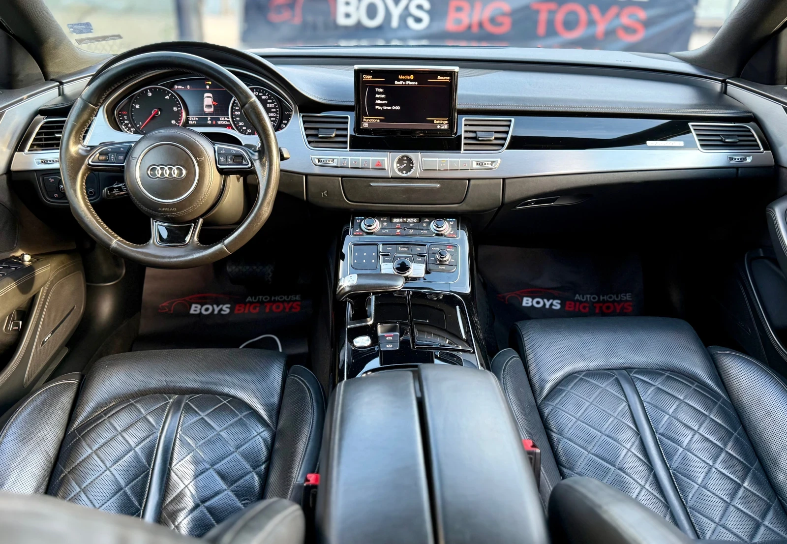 Audi A8 S8* 3.0TDI* Подгрев* Обдухване* Масаж* Distronic* , снимка 7 - Автомобили и джипове - 54955068