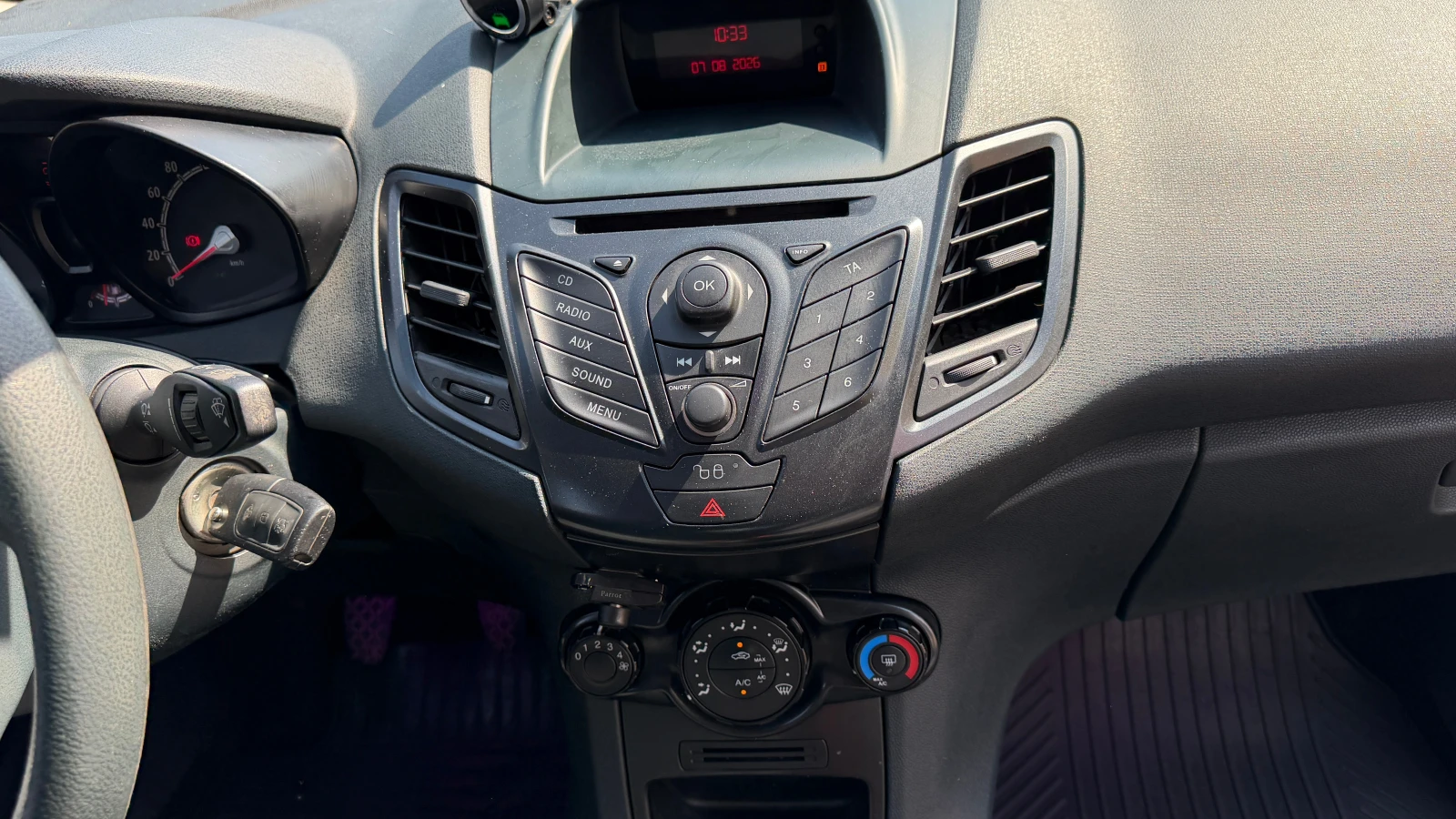 Ford Fiesta VAN 1.4 TDCI от БГ с ДДС налични 3 броя., снимка 12 - Автомобили и джипове - 55585840