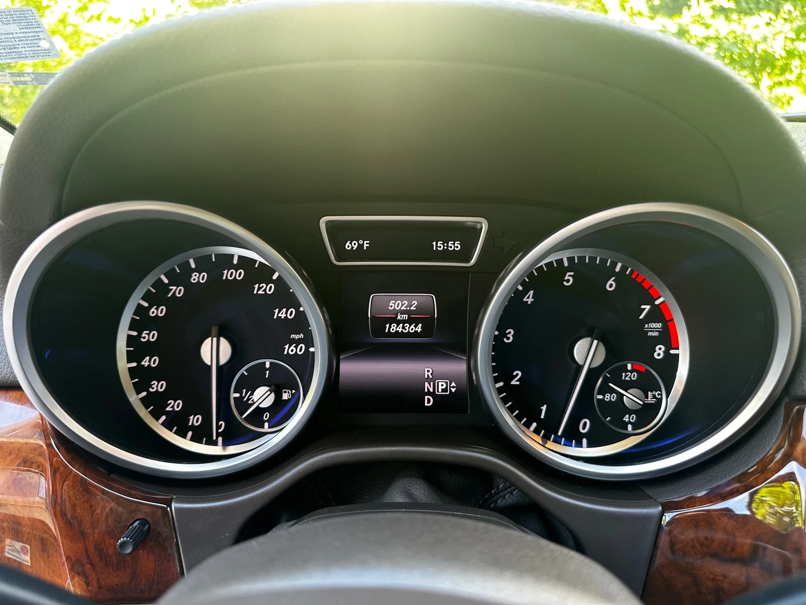 Mercedes-Benz GL 55 AMG НОВИ ВЕРИГИ/ON-OFF ROAD/DISTRONIC/KEYLESS/VACUM/ - изображение 10