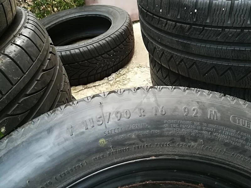 Гуми с джанти Clear 125/80R15, снимка 5 - Гуми и джанти - 23689129