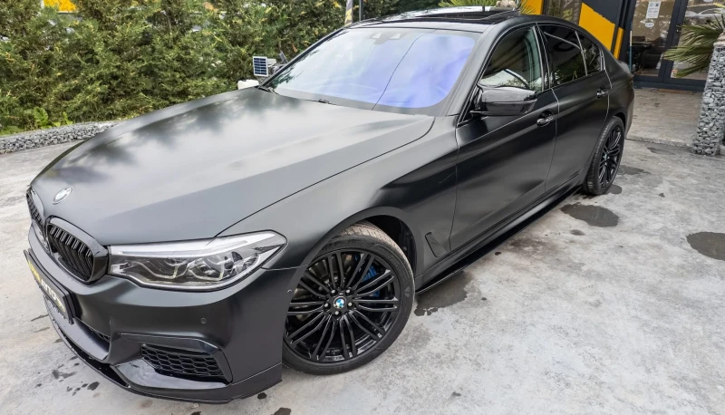 BMW 540 D XDRIVE FULL BLACK LINE РЯДКА КОЖА ЛИЗИНГ 100%, снимка 5 - Автомобили и джипове - 52333505
