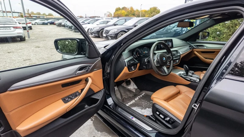 BMW 540 D XDRIVE FULL BLACK LINE РЯДКА КОЖА ЛИЗИНГ 100%, снимка 9 - Автомобили и джипове - 52333505