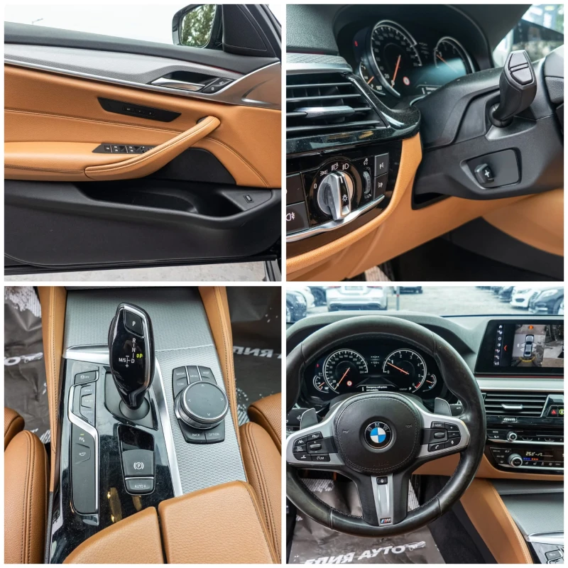 BMW 540 D XDRIVE FULL BLACK LINE РЯДКА КОЖА ЛИЗИНГ 100%, снимка 16 - Автомобили и джипове - 52333505