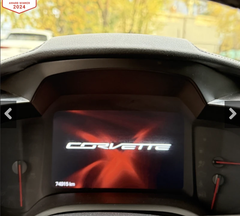 Chevrolet Corvette 6.2* V8* STINGRAY* ПОДГРЕВ* КАМЕРА* КЕЙЛЕС* АВТОПИ, снимка 7 - Автомобили и джипове - 52493901