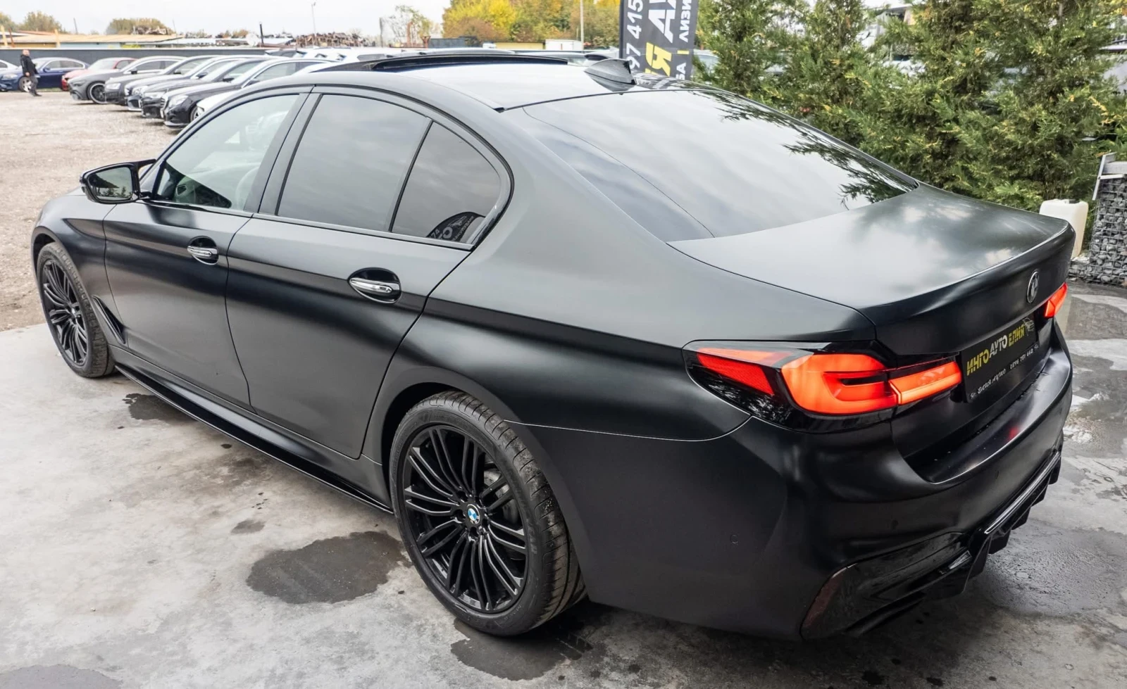 BMW 540 D XDRIVE FULL BLACK LINE РЯДКА КОЖА ЛИЗИНГ 100% - изображение 6