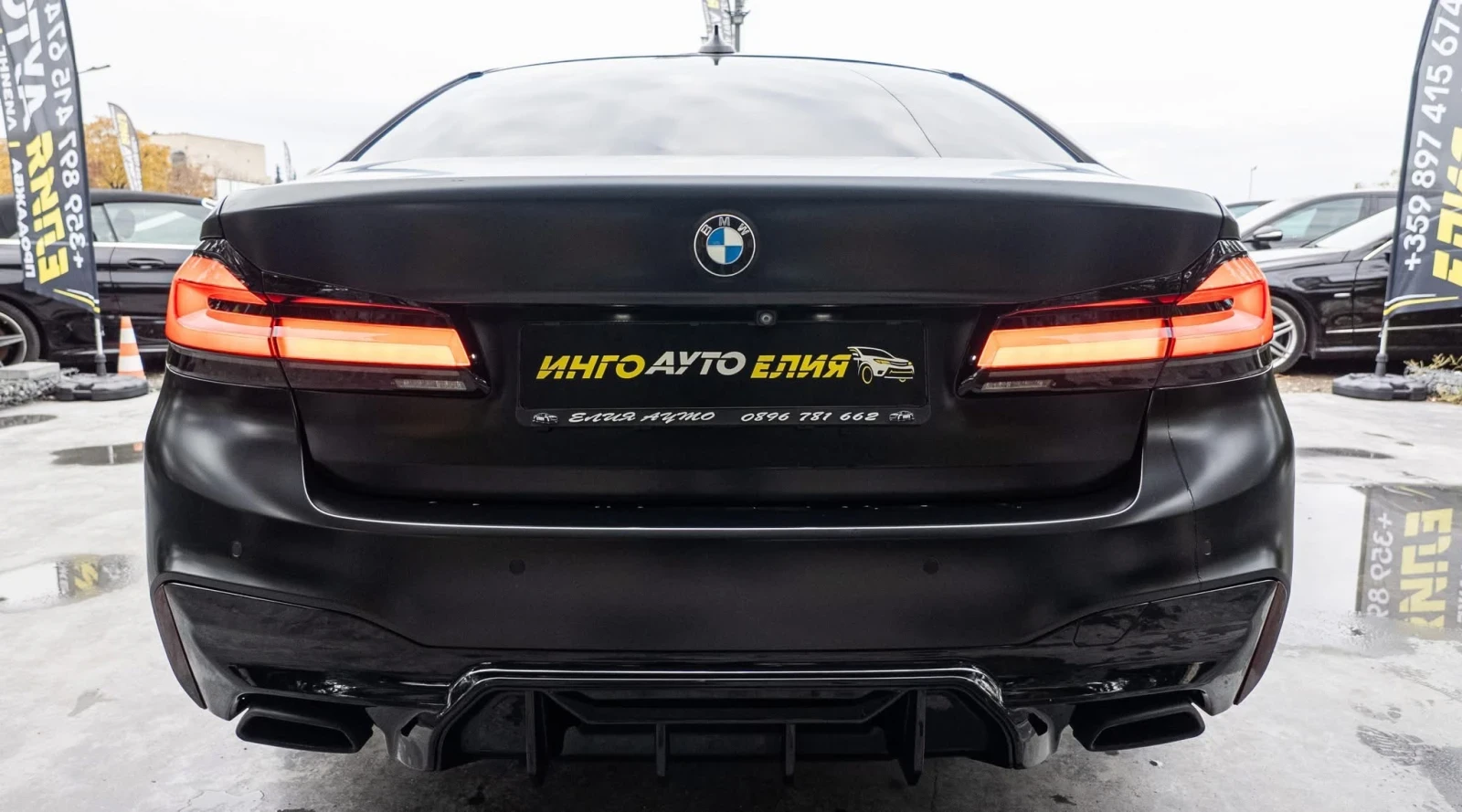 BMW 540 D XDRIVE FULL BLACK LINE РЯДКА КОЖА ЛИЗИНГ 100% - изображение 7