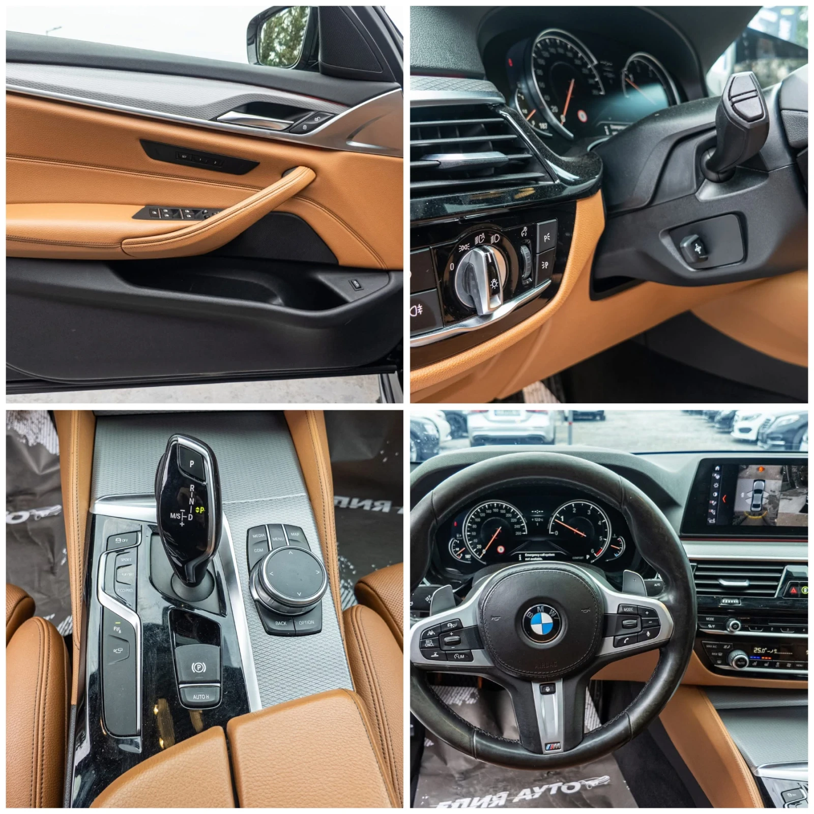 BMW 540 D XDRIVE FULL BLACK LINE    100% | Mobile.bg   16