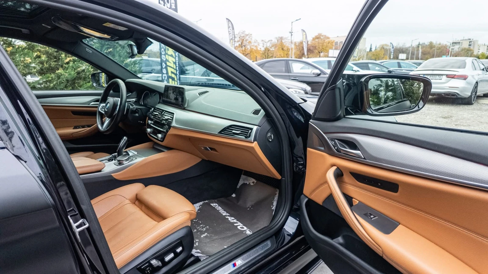 BMW 540 D XDRIVE FULL BLACK LINE    100% | Mobile.bg   11