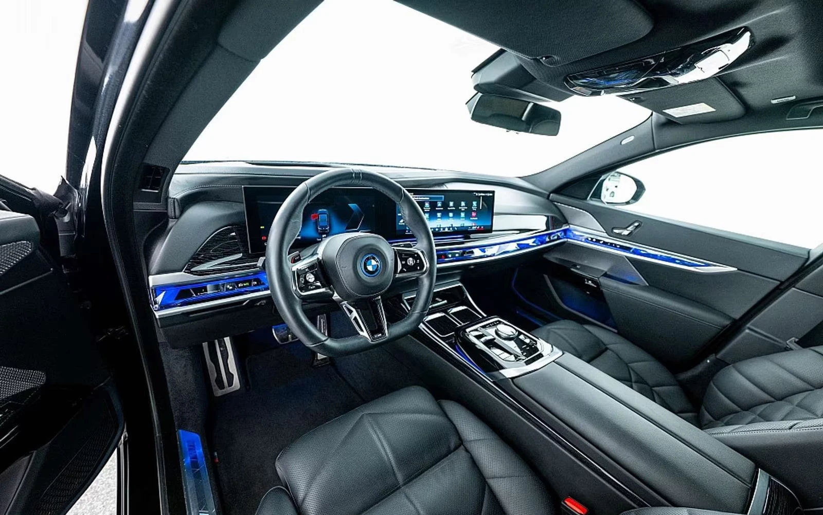 BMW i7 eDrive50/455HP/M-SPORT/PANO/B&W/MEMO/HUD/734g - изображение 8