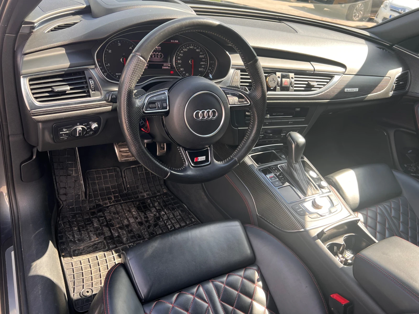 Audi A6 COMPETITION 3.0 biTDI PIANO Nardo Grey Pearl, снимка 5 - Автомобили и джипове - 54662319