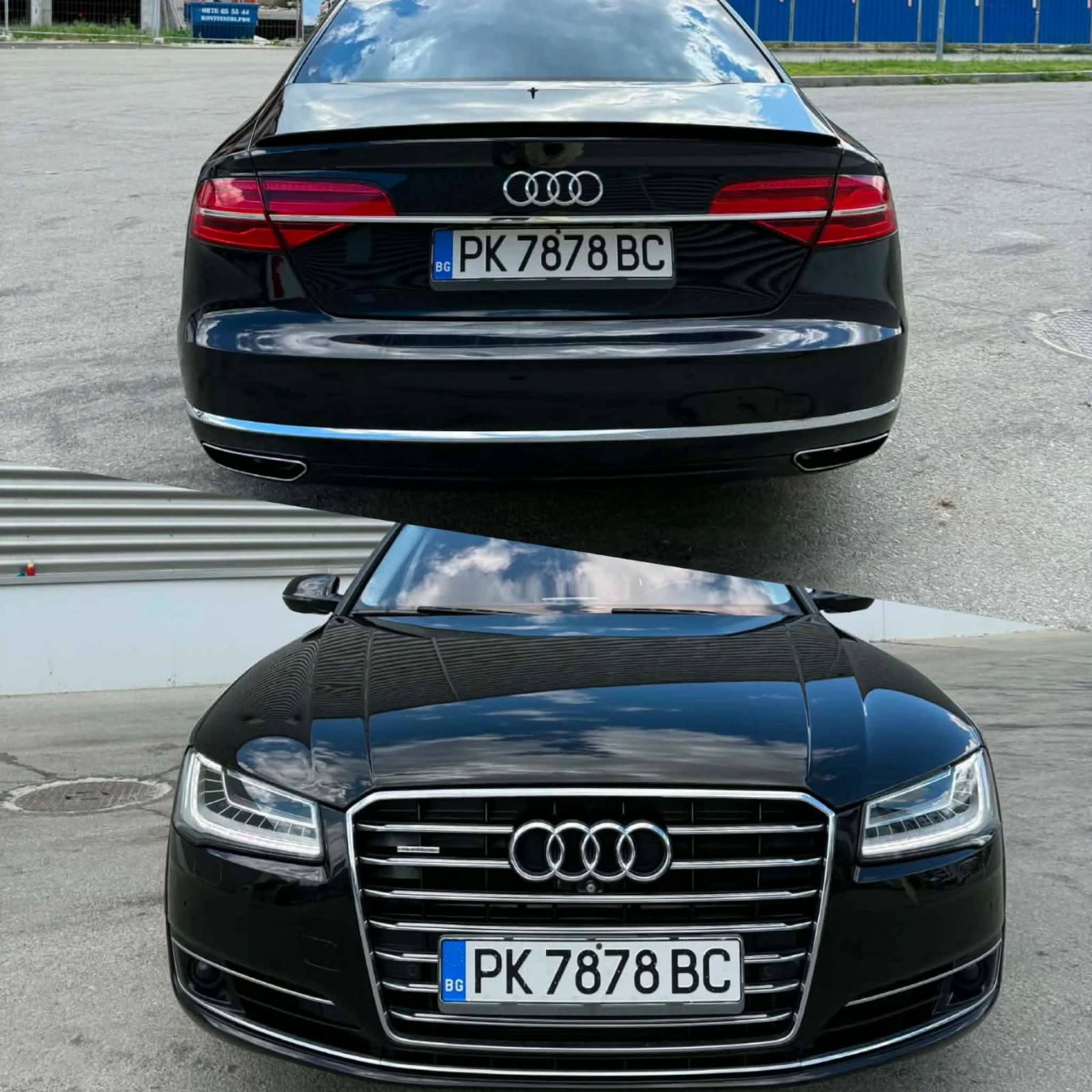 Audi A8 4.2 TDI EXCLUSIVE | LONG | MTM 500 к.с, снимка 4 - Автомобили и джипове - 54825309