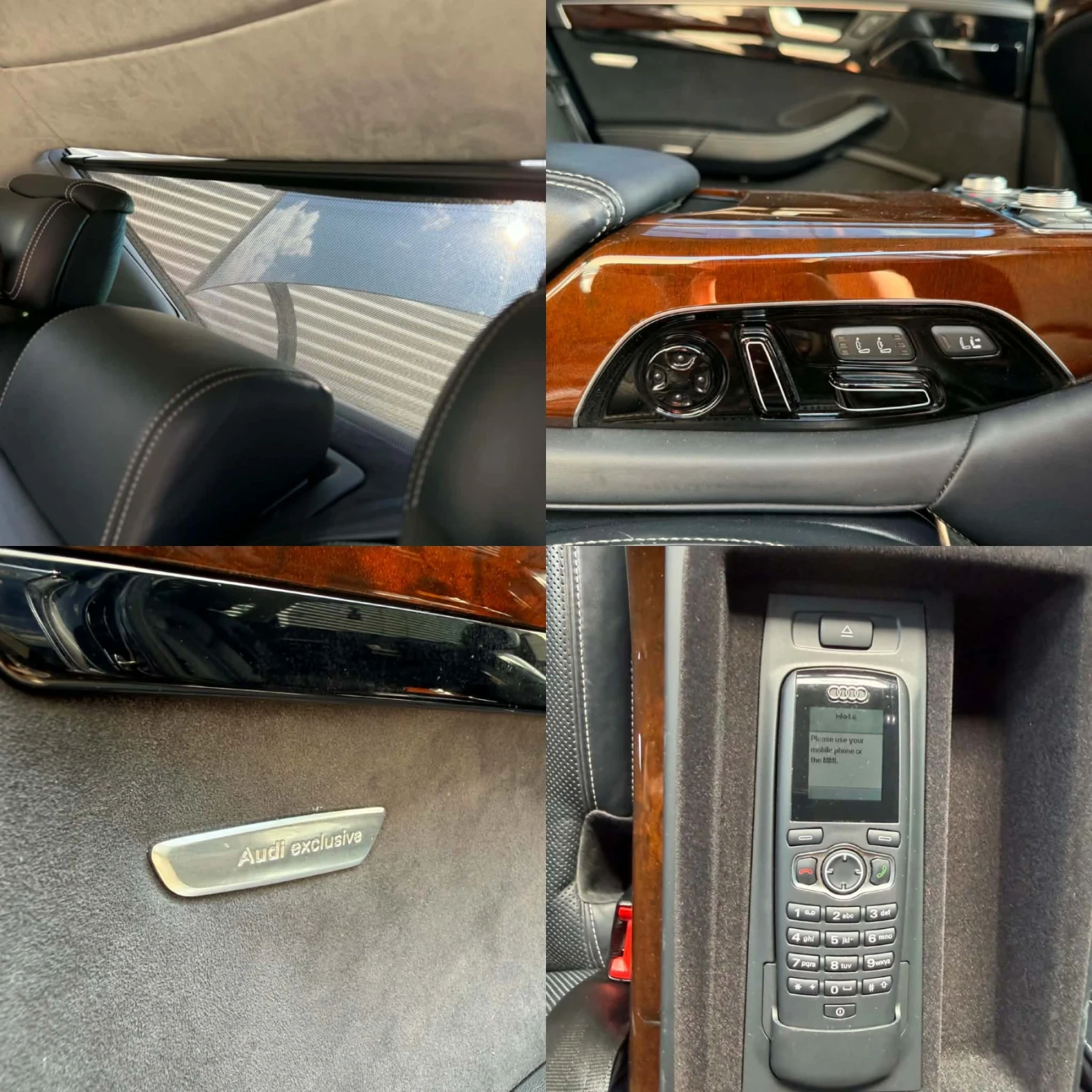 Audi A8 4.2 TDI EXCLUSIVE | LONG | MTM 500 к.с, снимка 12 - Автомобили и джипове - 54825309