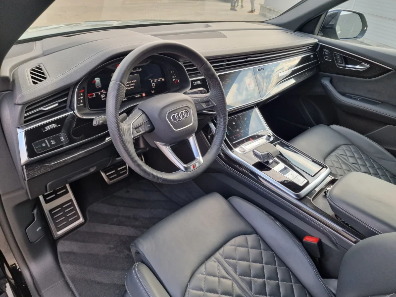 Audi Q8 S line 360   HD Martix Panorama, снимка 8 - Автомобили и джипове - 48156313