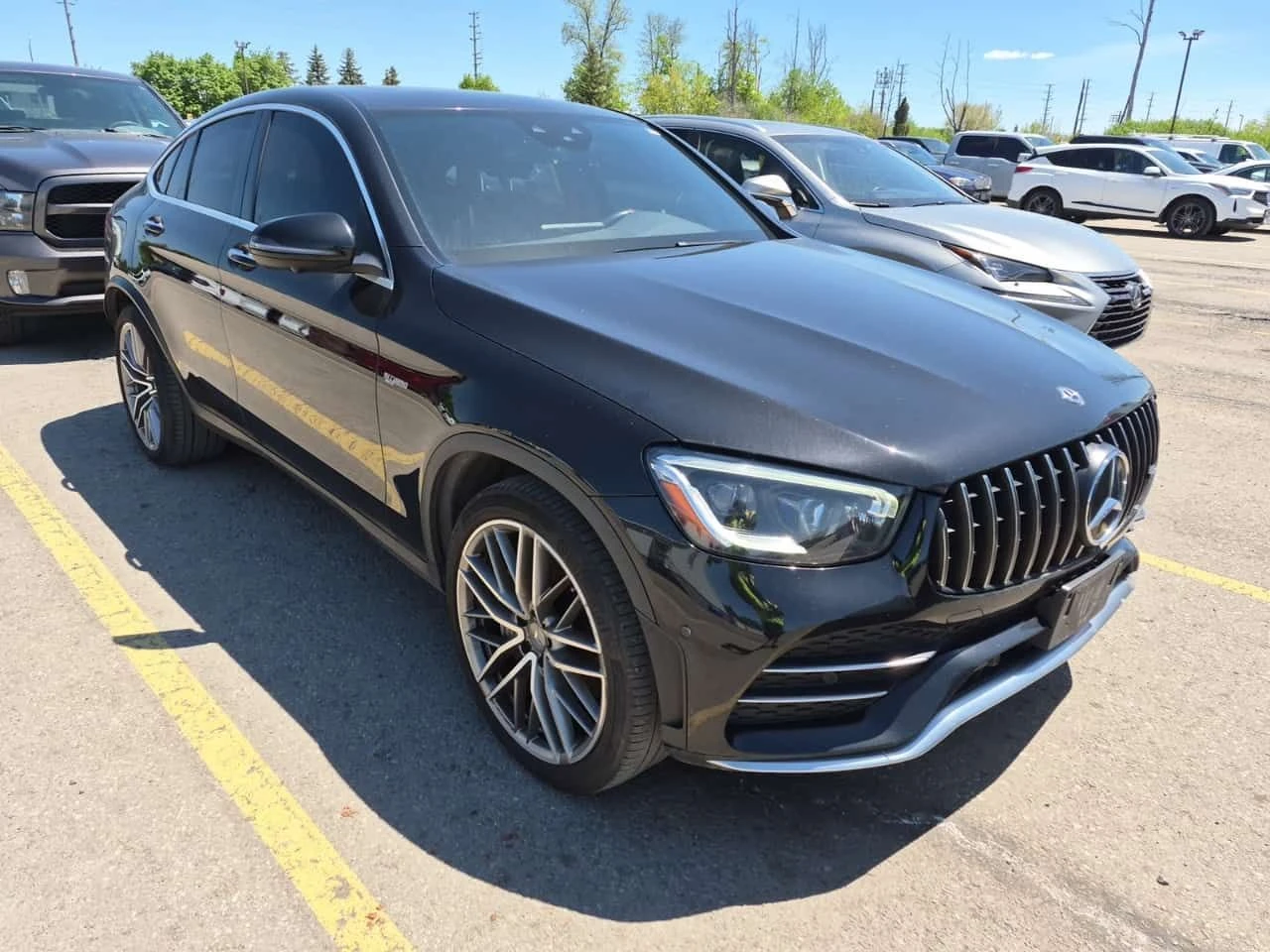 Mercedes-Benz GLC * AMG 43 * CARFAX * ЦЕНА ДО БГ, снимка 2 - Автомобили и джипове - 54728258