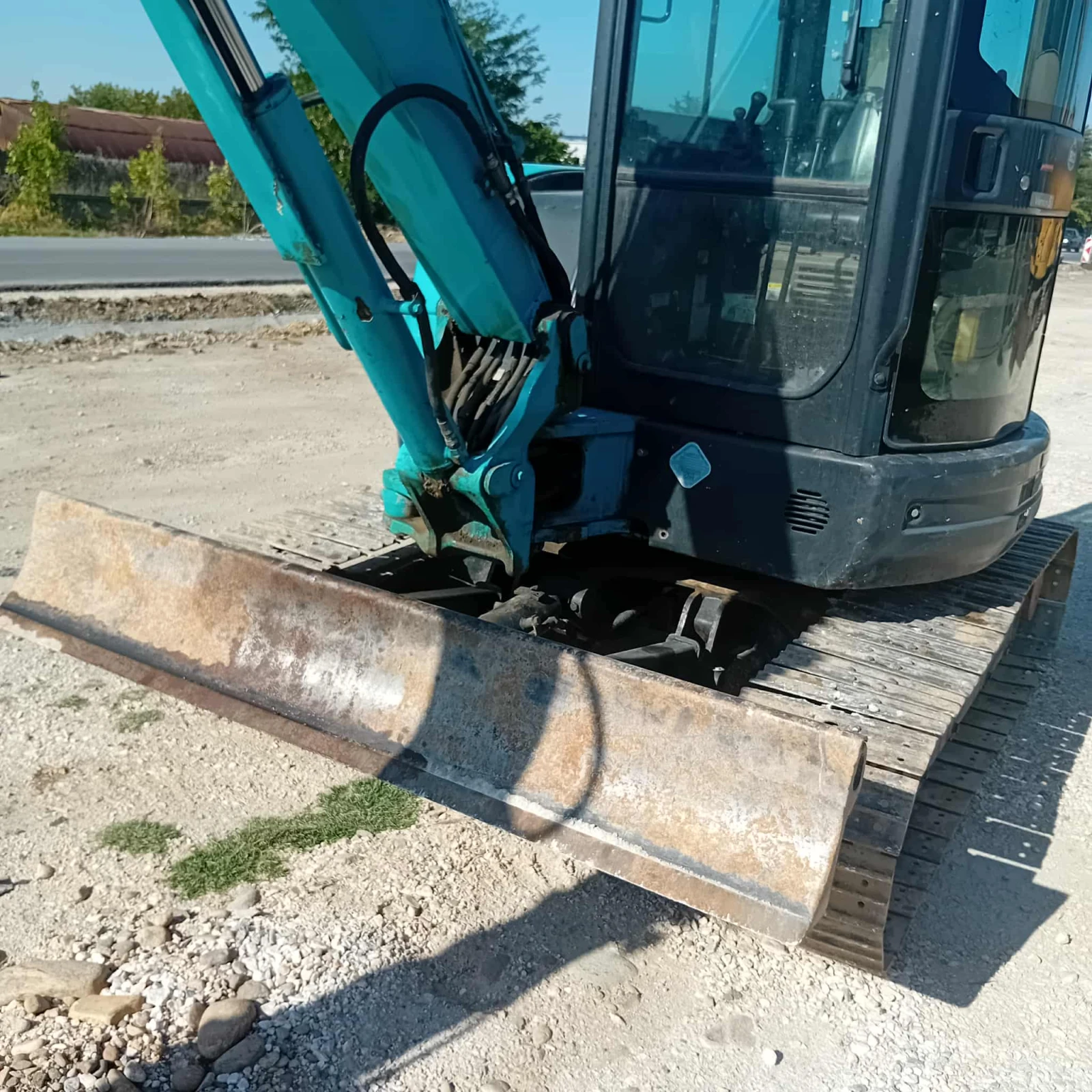 Багер Kobelco SK55SR-5 - КЛИМАТИК - ЛИНИЯ ЗА ЧУК - 4 КОФИ - изображение 7