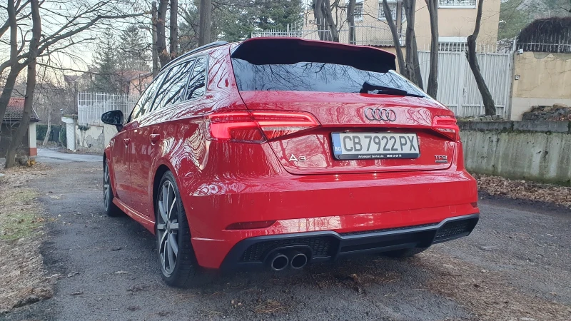 Audi A3 Sportback 2.0 TFSI quattro s-tronic 3x S-line, снимка 6 - Автомобили и джипове - 49039682