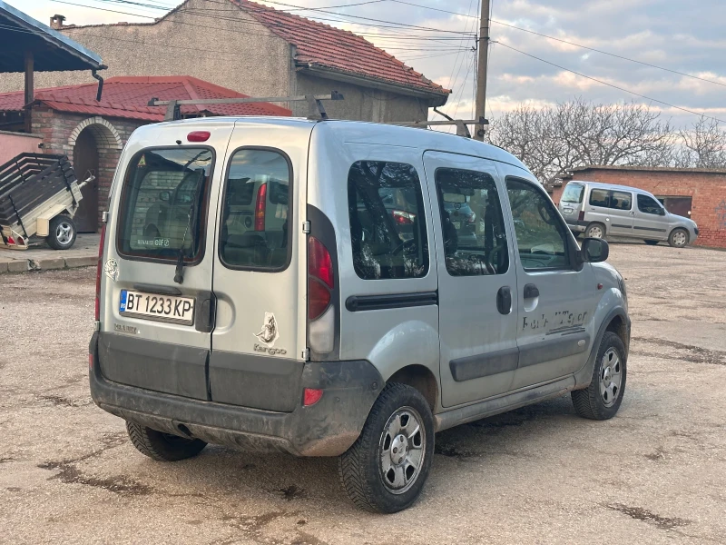 Renault Kangoo 1.6 БЕНЗИН ГАЗ 4Х4 , снимка 5 - Автомобили и джипове - 49348176