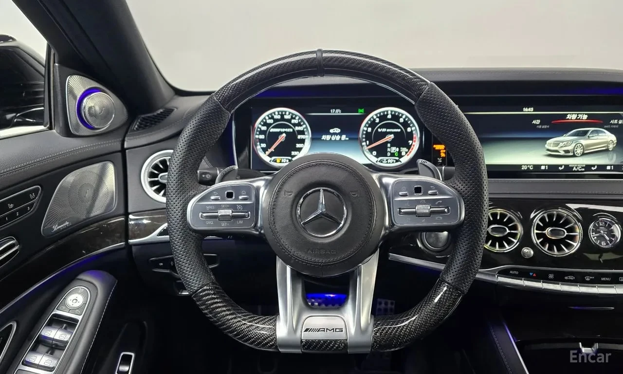 Mercedes-Benz S 63 AMG 4MATIC /ОБДУХВАНЕ/ПАНОРАМА/ДИСТРОНИК/360, снимка 13 - Автомобили и джипове - 55823419