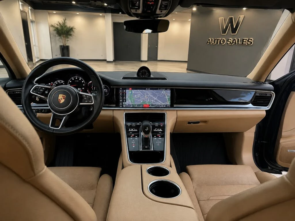 Porsche Panamera 4* ПОДГРЕВ* ОБДУХВАНЕ* 360КАМЕРА* LANE* ASSIST* , снимка 5 - Автомобили и джипове - 55838911