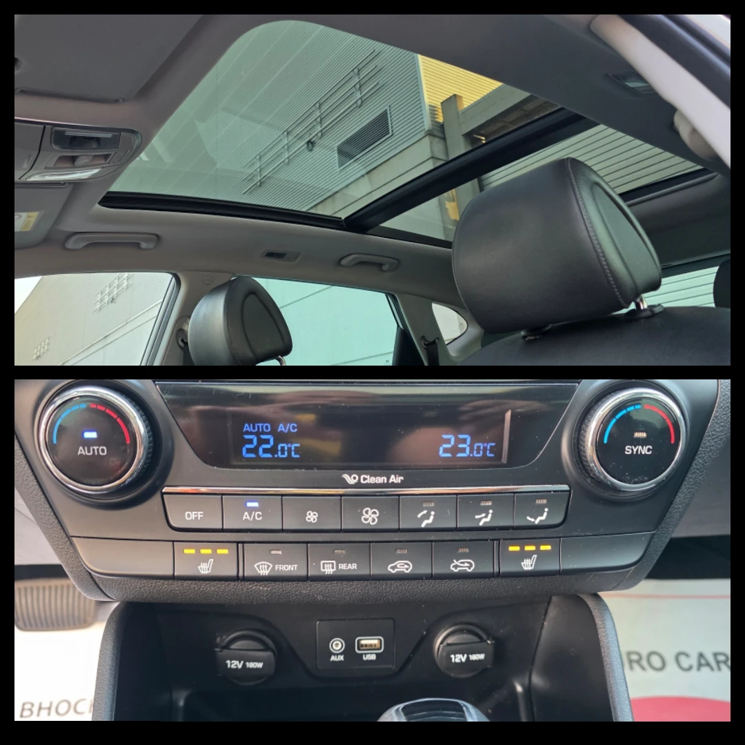 Hyundai Tucson 2.0CRDI* 4WD* AVTOMAT* PREMIUM* KEYLESS* ШВЕЙЦАРИЯ, снимка 13 - Автомобили и джипове - 56191811