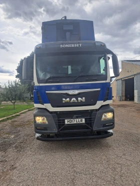 Man Tgs 32.420/8x4-самосвал/зърновоз , снимка 2