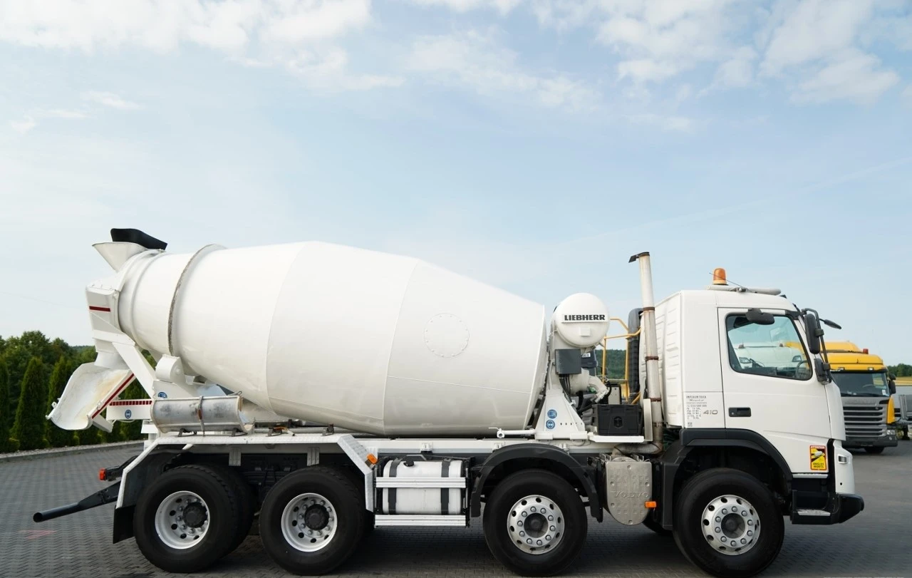 Volvo Fm FMX 410* ЛИЗИНГ* 8х4* LIEBHERR* 9m3* , снимка 5 - Камиони - 56261543