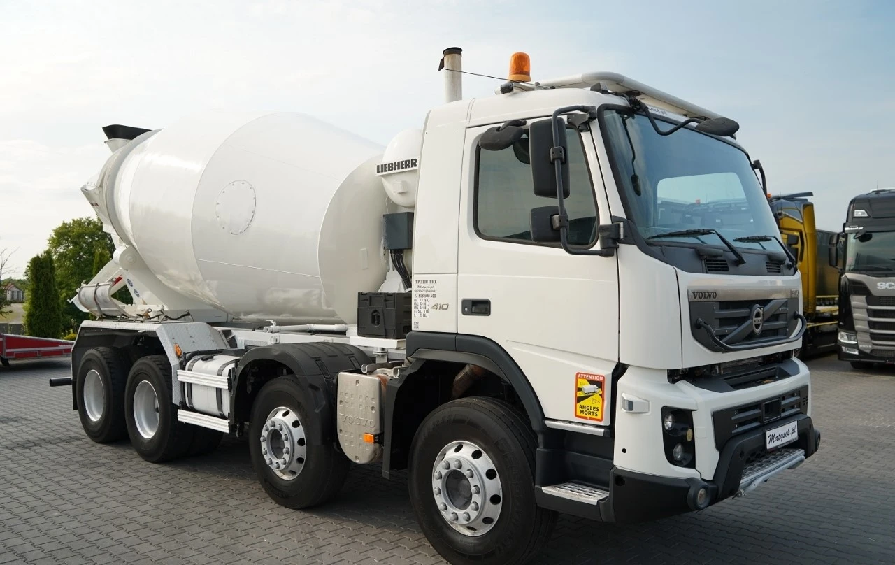 Volvo Fm FMX 410* ЛИЗИНГ* 8х4* LIEBHERR* 9m3* , снимка 2 - Камиони - 56261543
