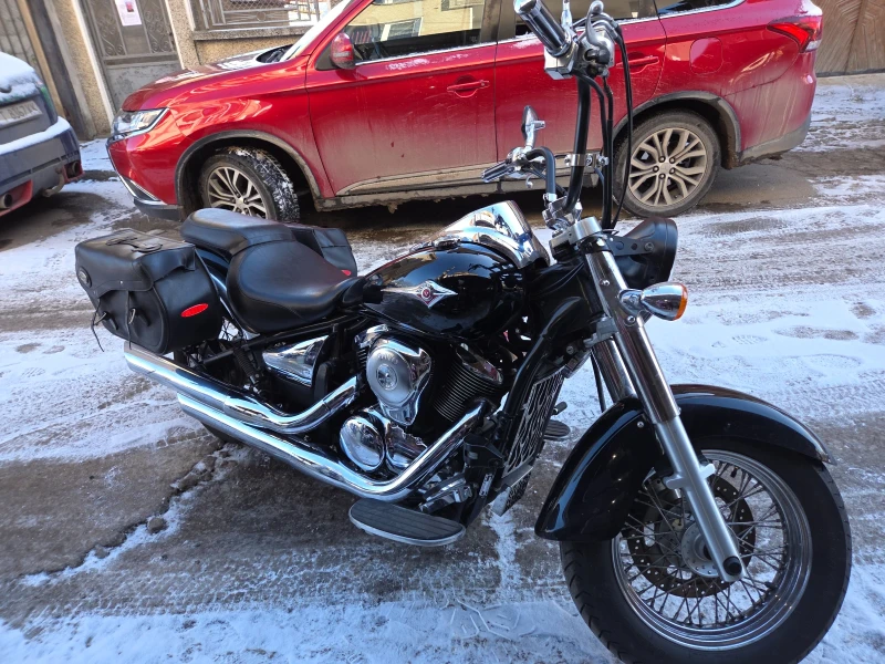 Kawasaki Vn Кавазаки Vn900 Швейцария с платено мито и ддс, снимка 7 - Мотоциклети и мототехника - 53155173