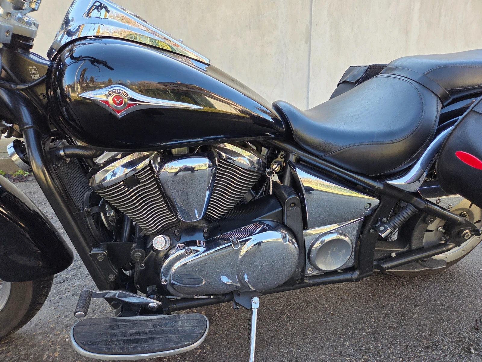 Kawasaki Vn Кавазаки Vn900 Швейцария с платено мито и ддс - изображение 6