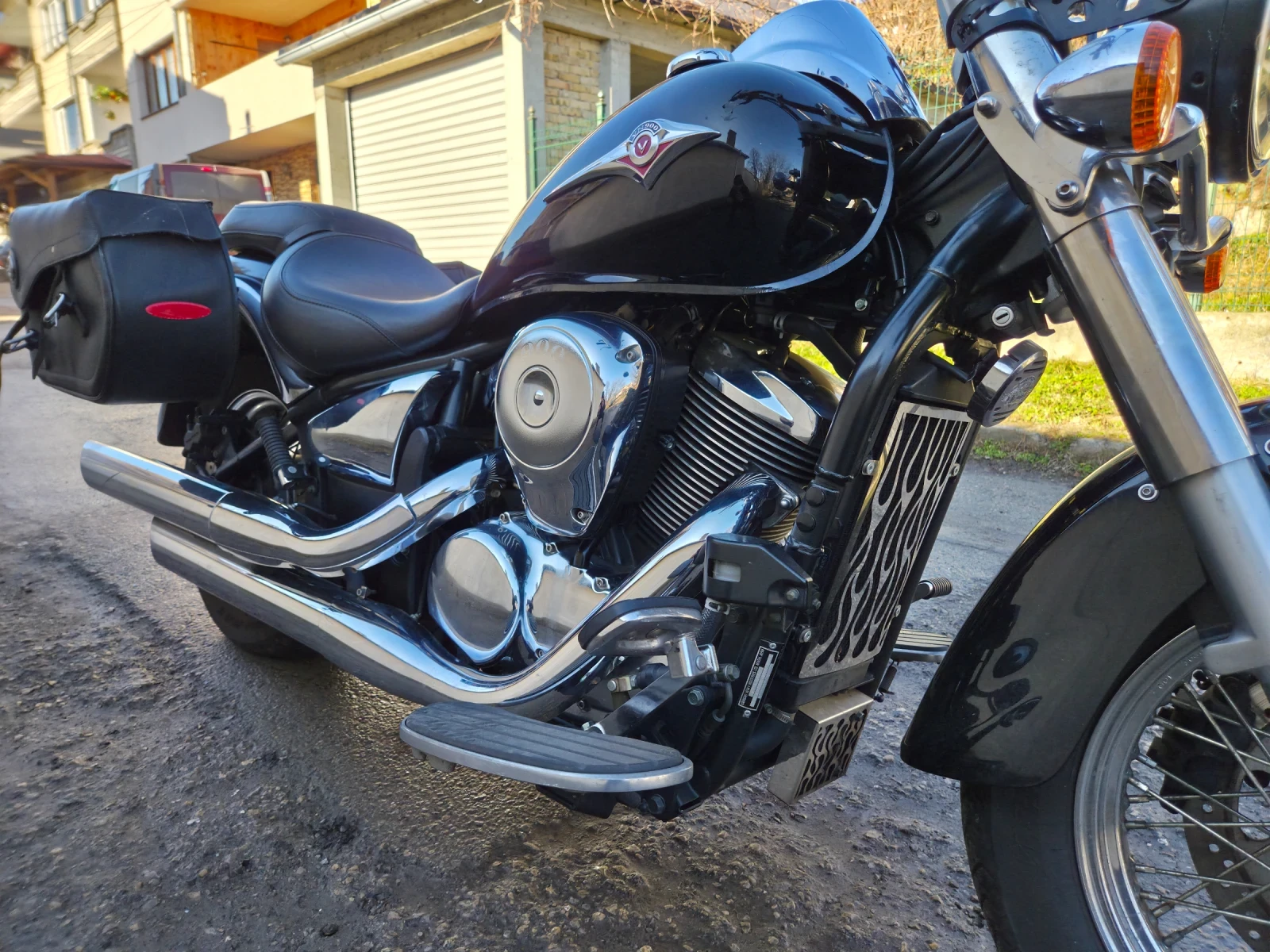 Kawasaki Vn Кавазаки Vn900 Швейцария с платено мито и ддс - изображение 5