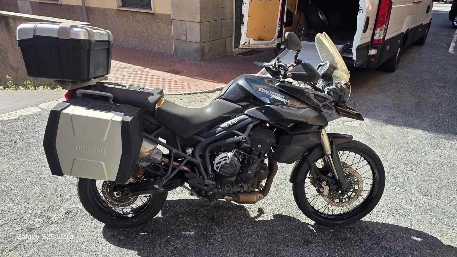 Triumph Tiger 800 xc ABS ! На части !