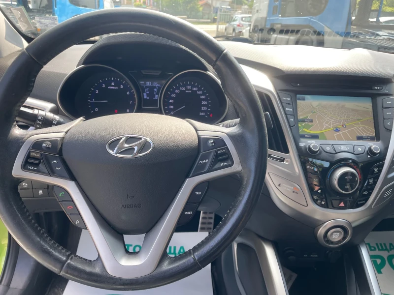 Hyundai Veloster  1.6, NAVI, снимка 10 - Автомобили и джипове - 50584528