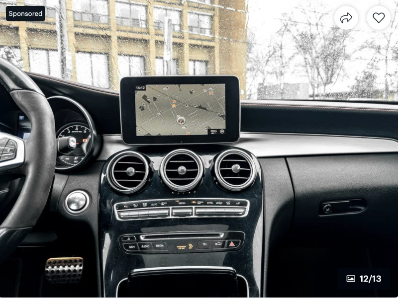 Mercedes-Benz C 43 AMG 4MATIC* BURMESTER* LANE* ASSIST* 360КАМЕРА* , снимка 7 - Автомобили и джипове - 52791276