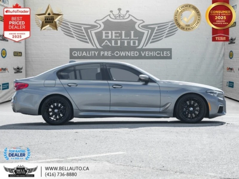 BMW 550 * M550i xDrive | M SPORTPKG | HUD | SUNROOF | B.CA, снимка 6 - Автомобили и джипове - 52924395
