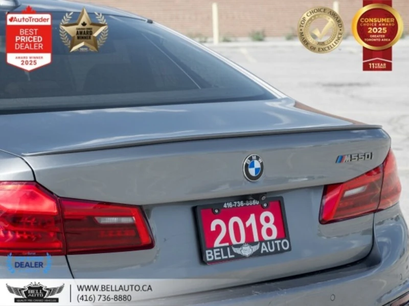 BMW 550 * M550i xDrive | M SPORTPKG | HUD | SUNROOF | B.CA, снимка 10 - Автомобили и джипове - 52924395