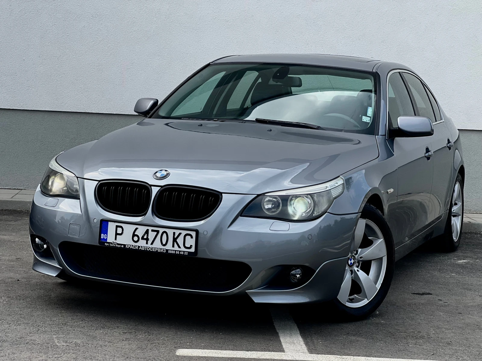 BMW 530 M-Pack///E60/ЛЮК/Сменени Вериги/Navi/Уникат/Full// - изображение 3