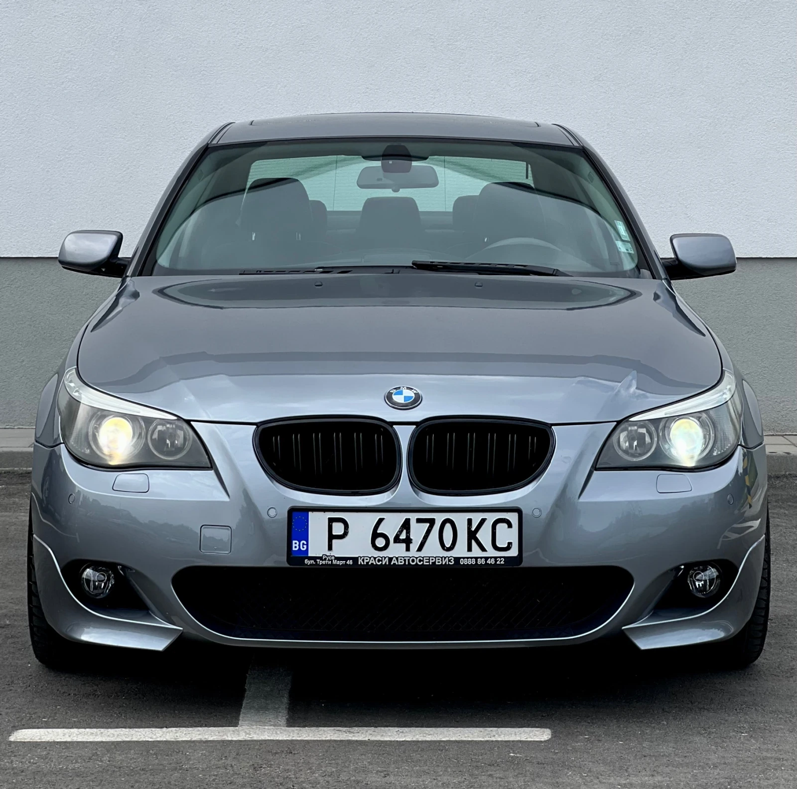 BMW 530 M-Pack///E60/ЛЮК/Сменени Вериги/Navi/Уникат/Full// - изображение 2
