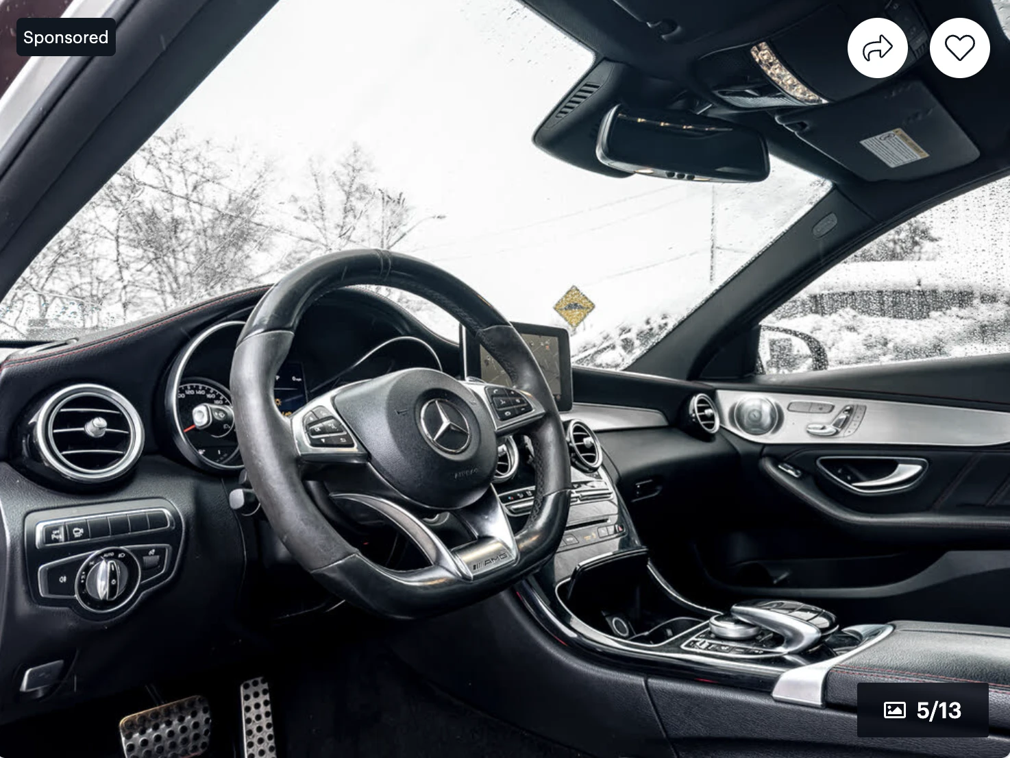 Mercedes-Benz C 43 AMG 4MATIC* BURMESTER* LANE* ASSIST* 360КАМЕРА*  - изображение 9