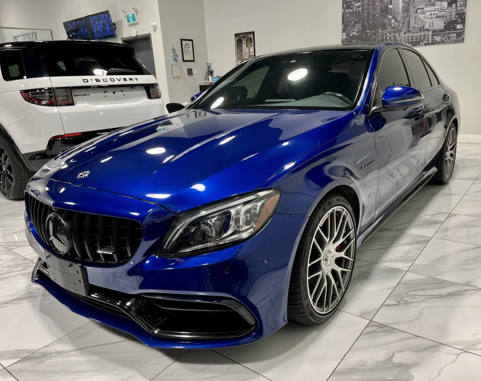 Mercedes-Benz C 63 AMG C63 S* Sedan* АвтоКредит* (ЦЕНА ДО БГ), снимка 5 - Автомобили и джипове - 55037902