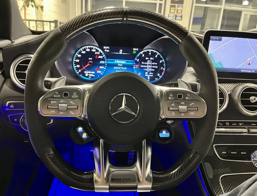 Mercedes-Benz C 63 AMG C63 S* Sedan* АвтоКредит* (ЦЕНА ДО БГ), снимка 14 - Автомобили и джипове - 55037902