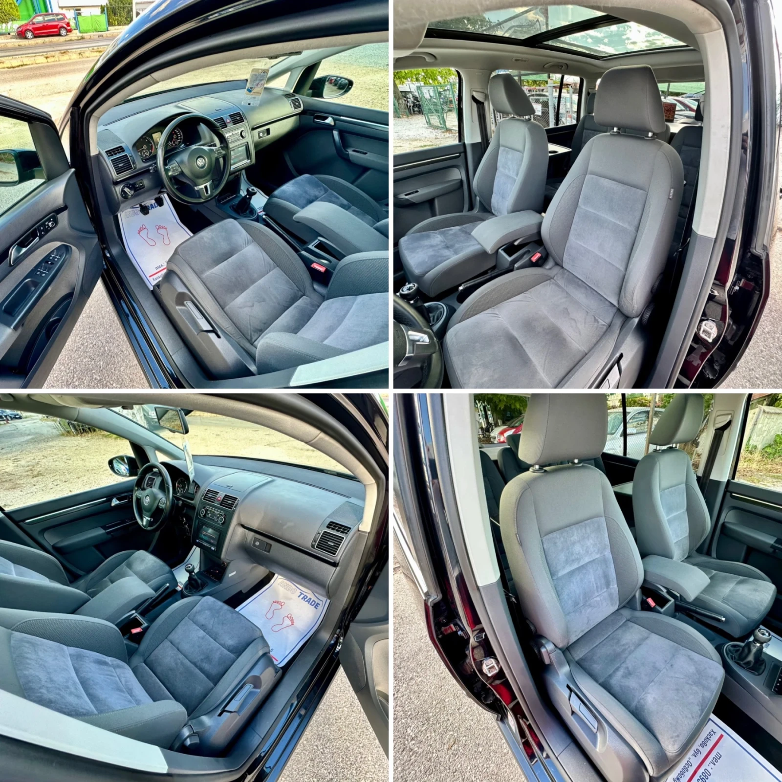 VW Touran 1.6 TDI , снимка 11 - Автомобили и джипове - 56214171