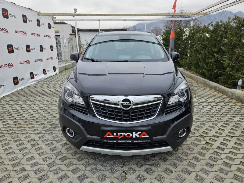 Opel Mokka 1.4T-140кс= ФАБРИЧНА ГАЗ= 157.000км= КСЕНОН= COSMO, снимка 1 - Автомобили и джипове - 48252318