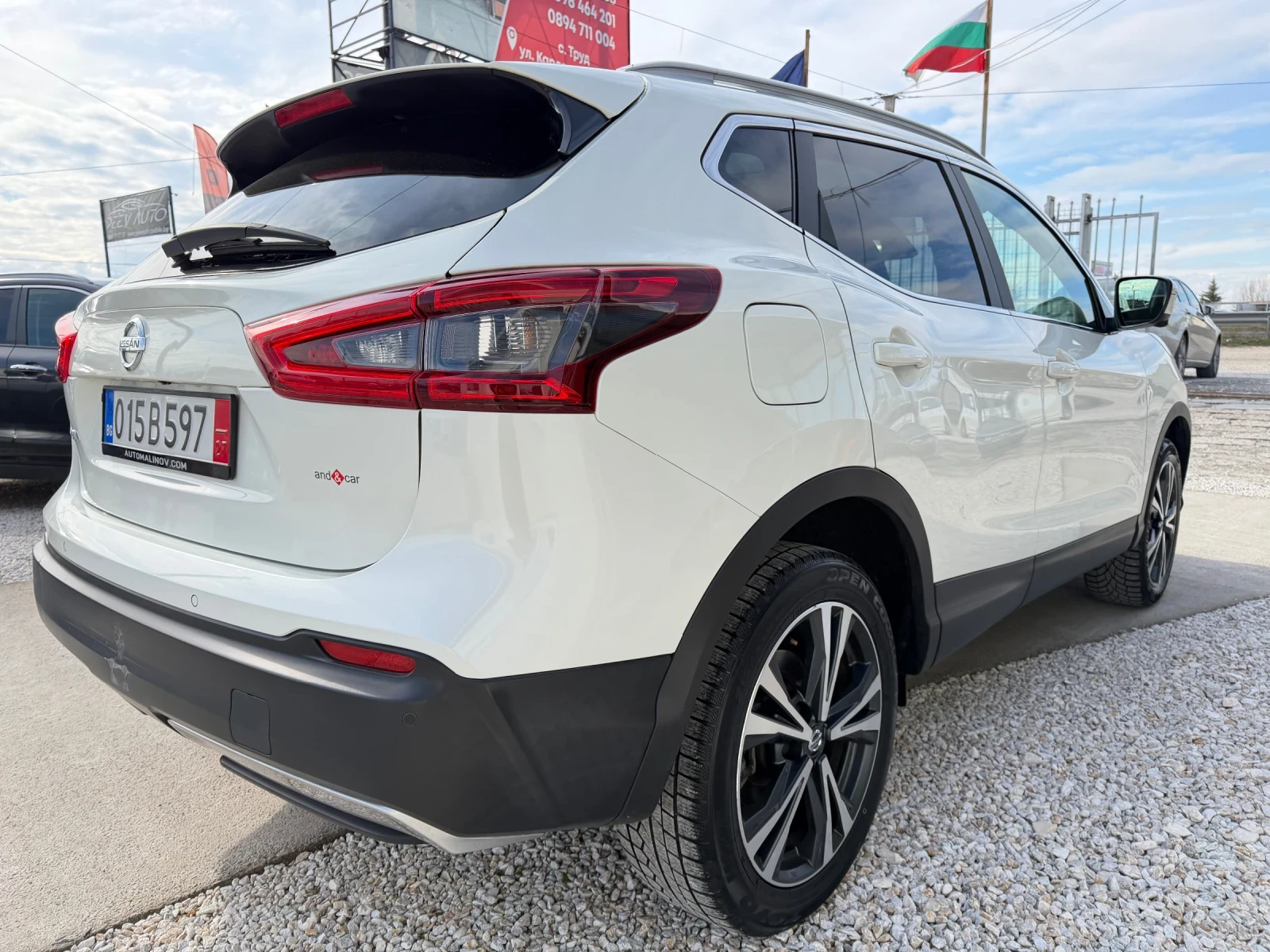 Nissan Qashqai 125000км, НОВА, 360 камери, панорама, key less, eu - изображение 4