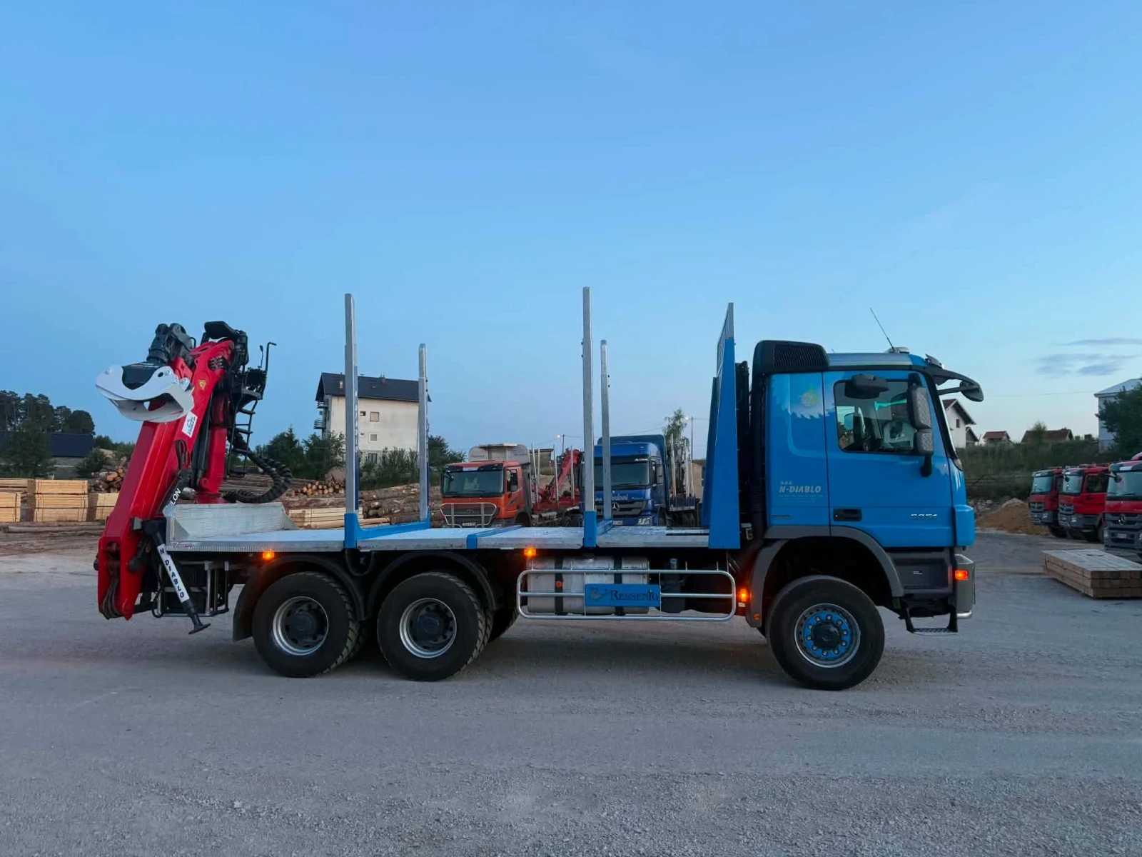 Mercedes-Benz Actros 33.510 V8 6x6, снимка 3 - Камиони - 55409201