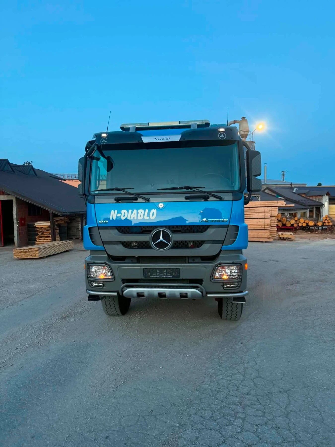 Mercedes-Benz Actros 33.510 V8 6x6, снимка 2 - Камиони - 55409201
