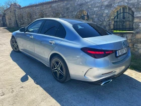 Mercedes-Benz C 300 AMG Line, 2022г., 60 000km Силвър стар Варна, снимка 5