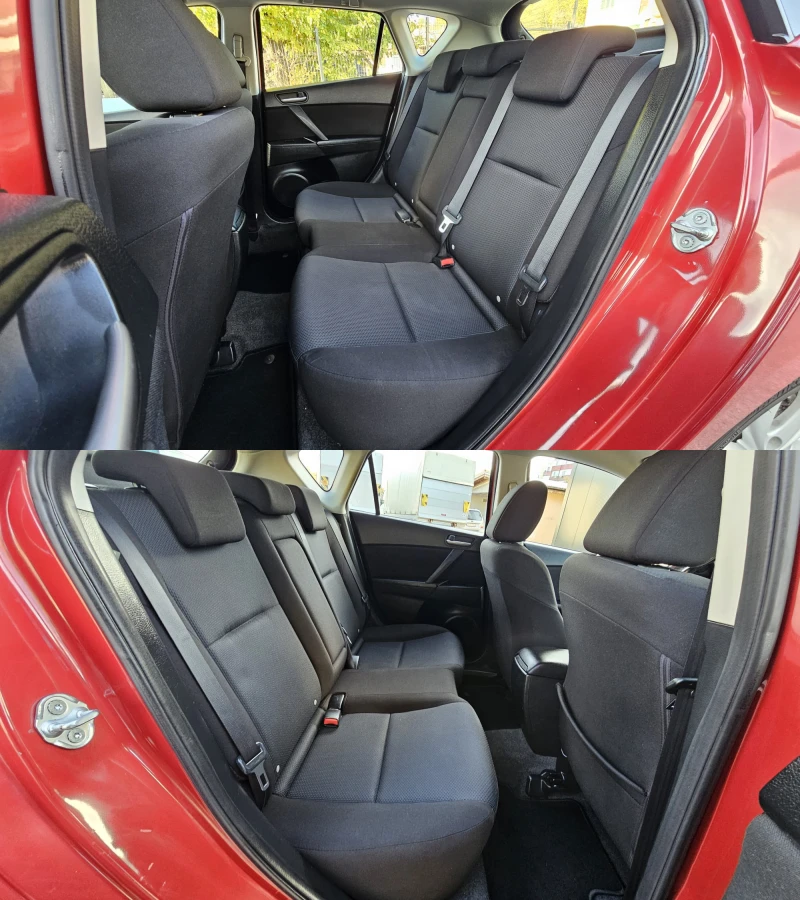 Mazda 3 1.6i 105HP CH-ТОП СЪСТ-РЕАЛНИ КМ-ЛИЗИНГ-ГАРАНЦИЯ, снимка 14 - Автомобили и джипове - 52279320